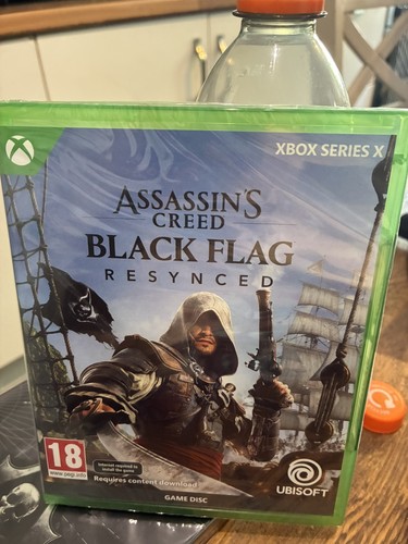 Assassins creed black - black, flag